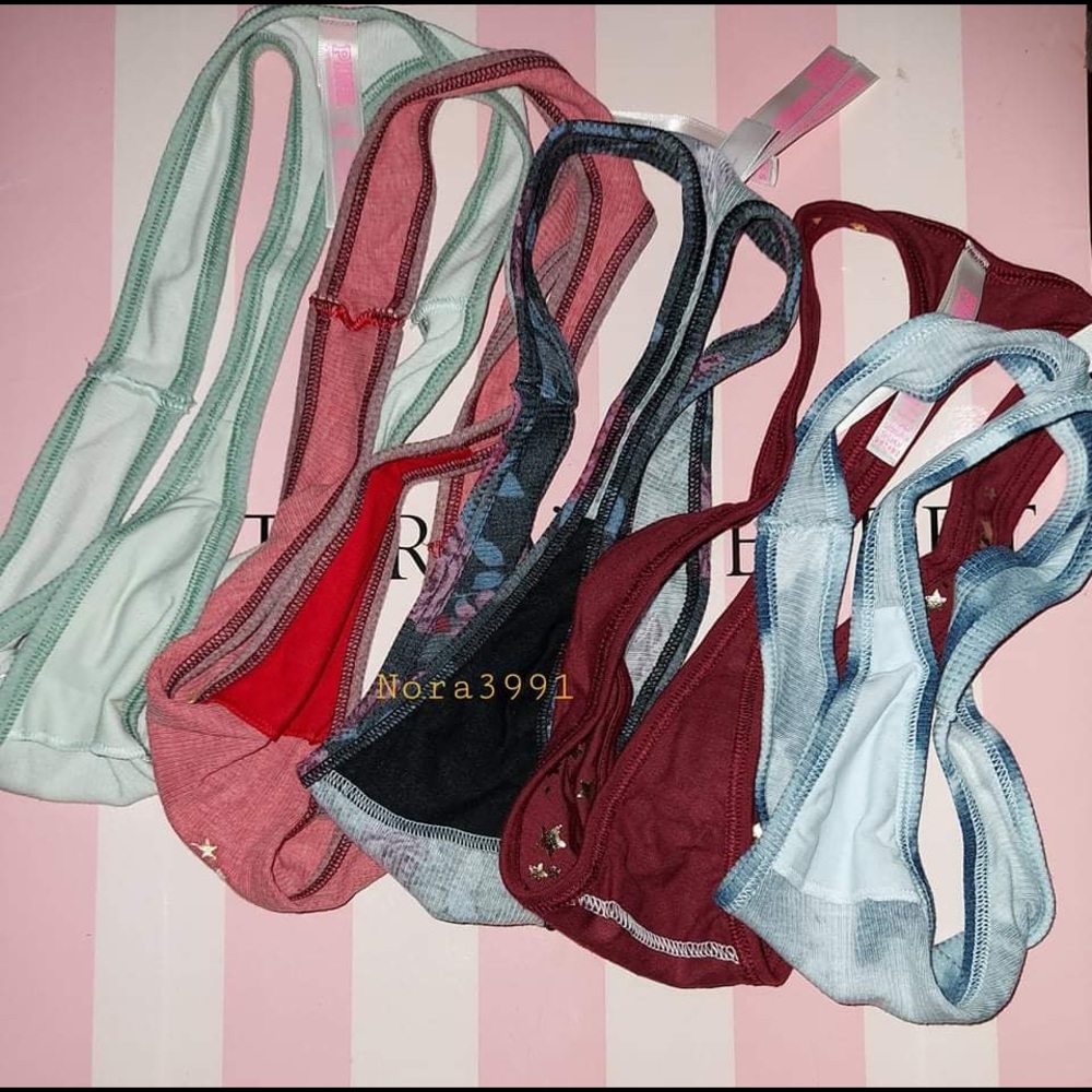 New PINK thong size Medium - Picture 2 of 10